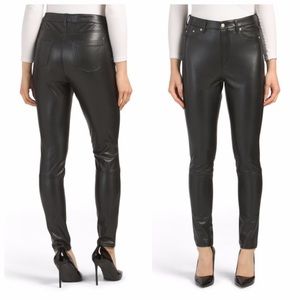 7 for All Mankind Skinny Faux Leather Pants